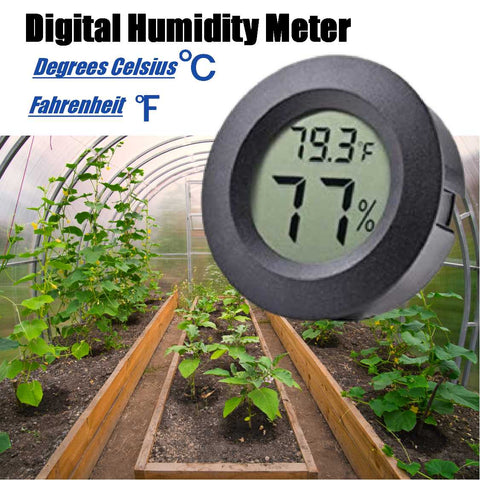 Greenhouse Reptile Terrarium Indoor/Outdoor plant Digital Humidity Meter 3934