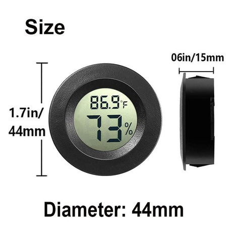 Greenhouse Reptile Terrarium Indoor/Outdoor plant Digital Humidity Meter 3934