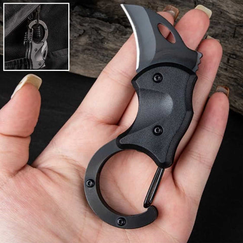 Stainless Steel Keychain Mini Folding Claw Knife Pocket Knife