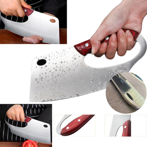 Professional Stainless Steel Meat Cleaver Knife