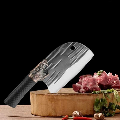 Heavy-Duty Meat Cleaver Forged Bone Chopping Knife