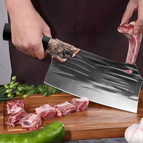 Heavy-Duty Meat Bone Chopping Knife