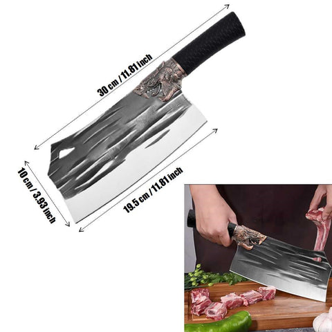 Heavy-Duty Meat Bone Chopping Knife