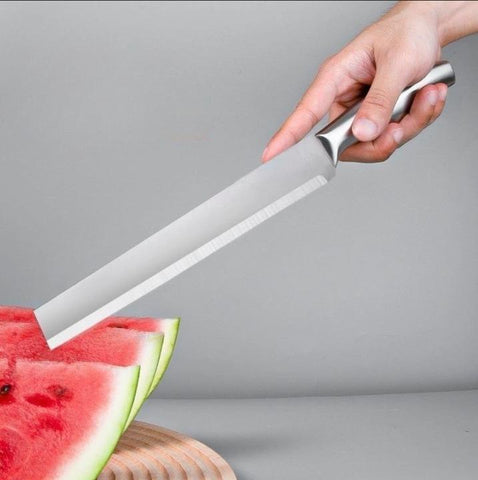 Heavy Duty Stainless Steel Carving Knife for Roasts, Meats, Fruits, Vegetable