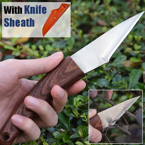 Heavey Duty Garden Grafting Knife with Knife Sheath for Versatile Gardening
