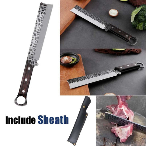 Heavy-Duty Portable Outdoor Camping Machete with Sheath