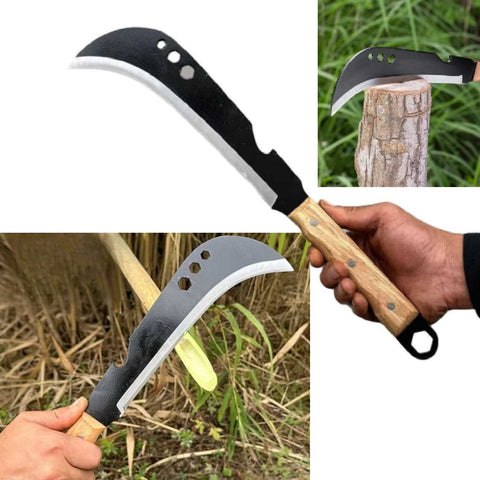 Heavy-Duty Multi-Functional Forged Machete Sharp, Hunting Knife
