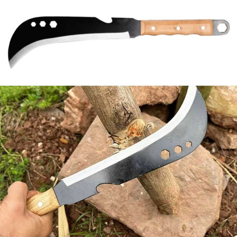 Heavy-Duty Multi-Functional Forged Machete Sharp, Hunting Knife