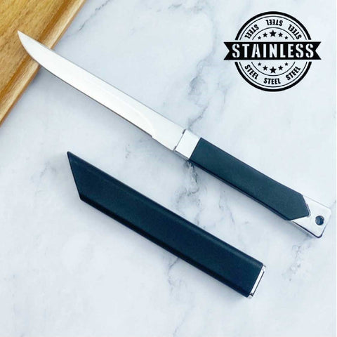 Sharp Stainless Steel Blade Compact Outdoor Knife