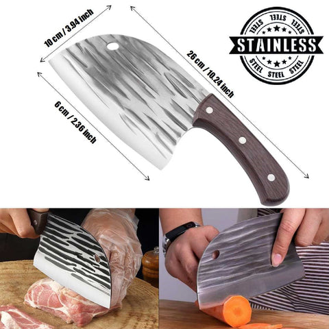 Stainless Steel Chopping Cleaver Knife