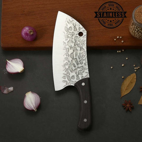 Durable Stainless Steel Kitchen Slicing Cleaver Knife