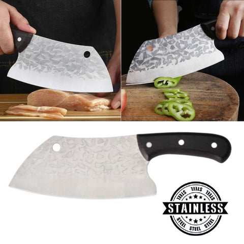 Durable Stainless Steel Kitchen Slicing Cleaver Knife