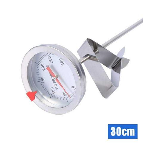 30cm Stainless Steel Cooking Digital Thermometer Probe Portable