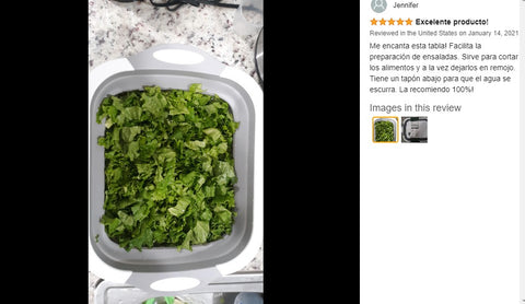 Camping Cooking Collapsible Cutting Board with Colander