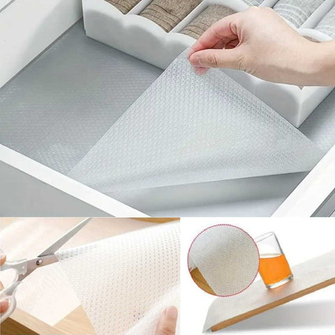 EVA Cabinet Drawer Liner Mat Table Non-Slip Waterproof Sheet 45 cm x 3 m