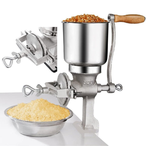 Grain Mill Iron Wondermill Food Grain Grinder Corn Grinder Coffee Wheat