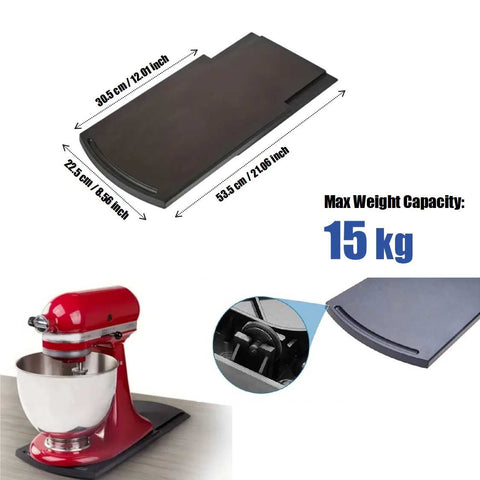 Kitchen Caddy Sliding Tray Compatible With Coffee Maker Blenders Air Fryer