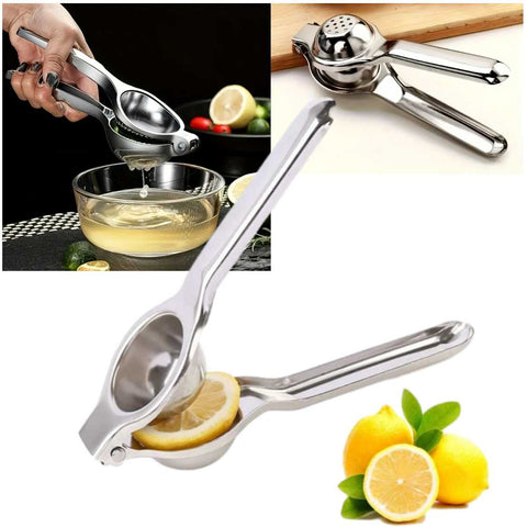 Stainless Steel Lemon Squeezer Manual Fresh Lemon Juicer Hand Press