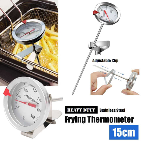 15cm Stainless Steel Cooking Thermometer Probe Portable