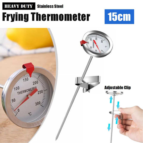 15cm Stainless Steel Cooking Thermometer Probe Portable