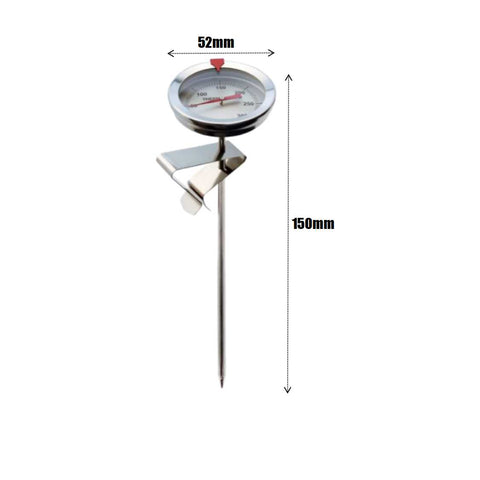 15cm Stainless Steel Cooking Thermometer Probe Portable