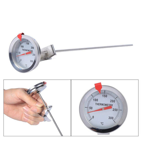 15cm Stainless Steel Cooking Thermometer Probe Portable