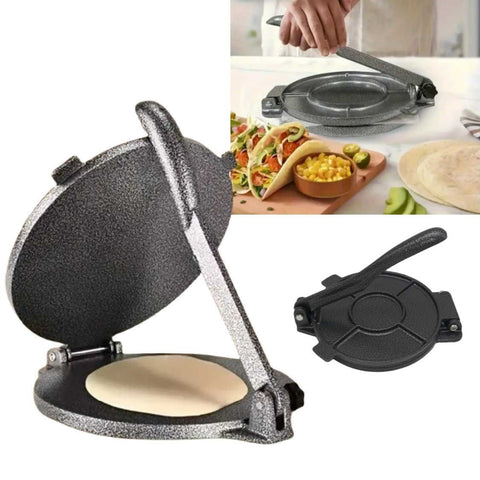 Tortilla Press Roti Maker Chapati Maker Cast Iron
