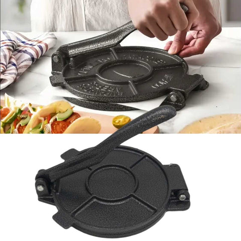 Tortilla Press Roti Maker Chapati Maker Cast Iron