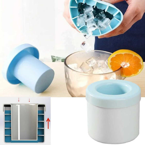 Silicone Ice Bucket Ice Maker Cup Ice Cup Ball Moulds