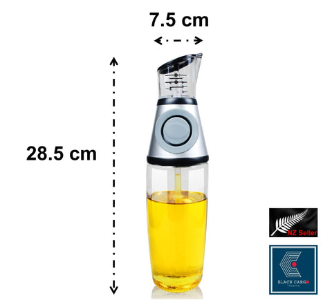 Oil Dispenser Bottle 500ml Press and Measure