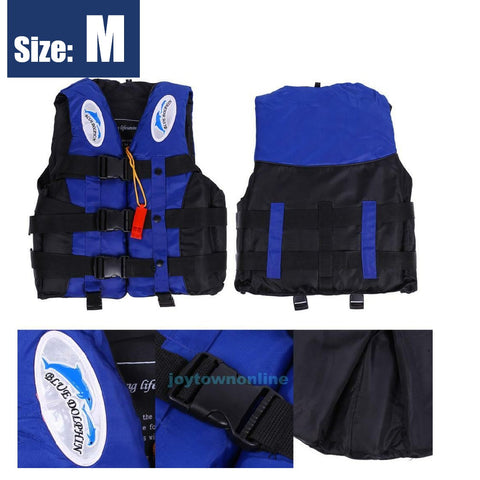 Life Jacket Kids Swim Vest Children Life Jacket adjustable buckles - M Size