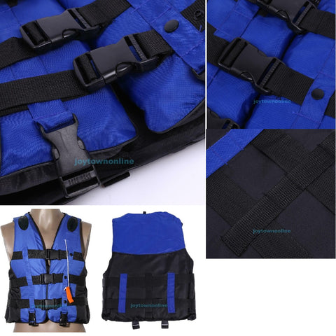 Unisex Adult Life Jacket with Adjustable Fit buckles - XL Size