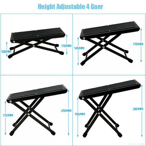 Classical Acoustic Electric Guitar Holder Rack Stand Accessories Foot Stool