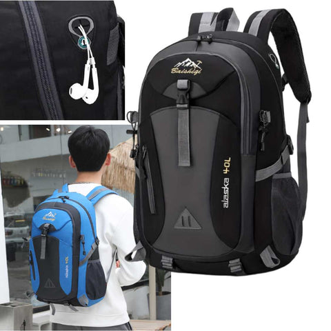 Tramping Pack 40L Back Pack Bag Black