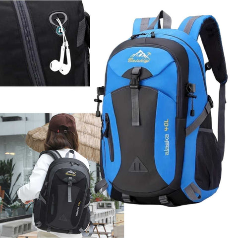 Tramping Pack 40L Back Pack Bag Blue
