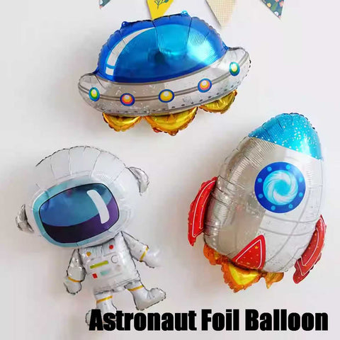 2Pcs Party Decoration Balloon - Astronaut Foil Balloon - Medium