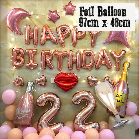 Party Decoration Balloon Large Foil Balloon - Cheers