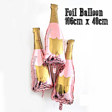 Party Decoration Balloon Large Foil Balloon - Blank Bottle