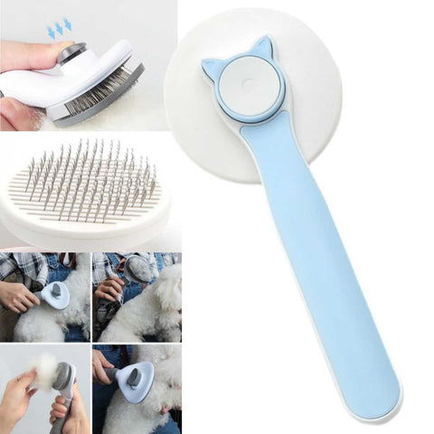 Pro Cat Dog Brush for Shedding Fur hair Clippers Grooming Brush Comb Tool