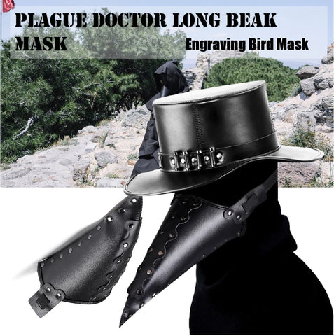 Retro Costume Dress Mask Steampunk Plague Doctor Mask Party Cosplay