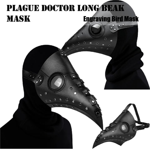 Retro Costume Dress Mask Steampunk Plague Doctor Mask Party Cosplay 4061