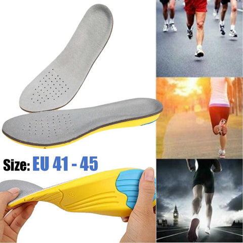 Shoes Insole Memory Foam Arch Support Breathable Deodorant 1 Pair