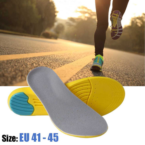Shoes Insole Memory Foam Arch Support Breathable Deodorant 1 Pair