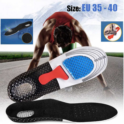 Shoes Insole Memory Foam Arch Support Breathable Deodorant 1 Pair