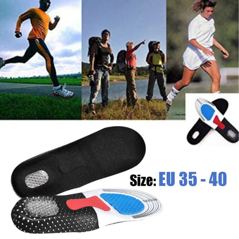 Shoes Insole Memory Foam Arch Support Breathable Deodorant 1 Pair