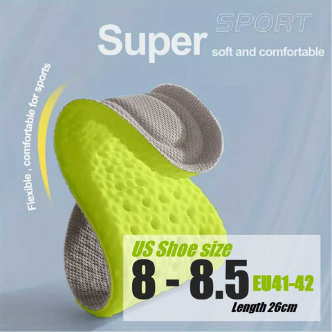 Men Women Sports Shoes Runners sneakers Memory Foam Insoles US8-8.5-2pairs