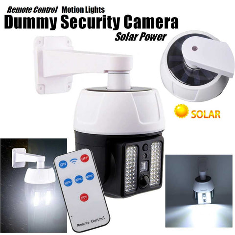 Outdoor Solar powered Home Security Camera CCTV Dummy Camera outdoor Solar light