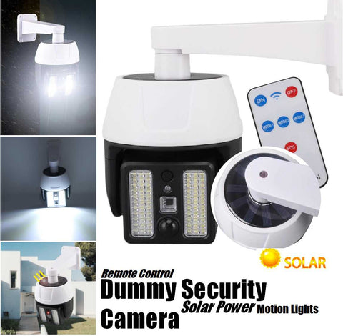 Outdoor Solar powered Home Security Camera CCTV Dummy Camera outdoor Solar light