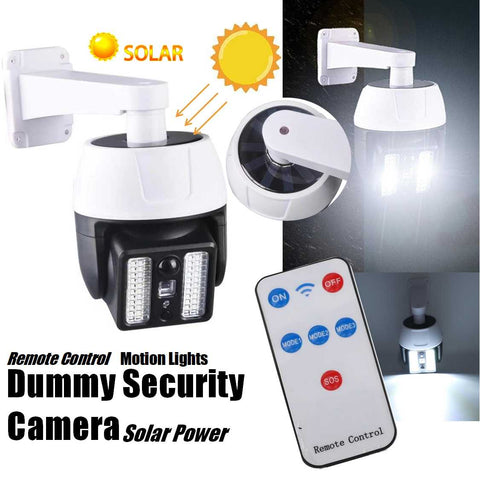 Outdoor Solar powered Home Security Camera CCTV Dummy Camera outdoor Solar light