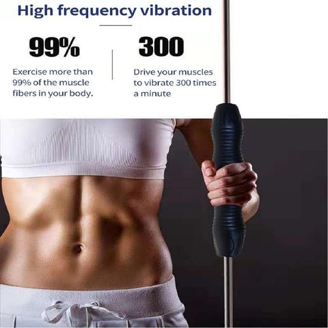 pilates Vibration Bar Fitness Rod Pilates Yoga Elastic Exercise Equipment